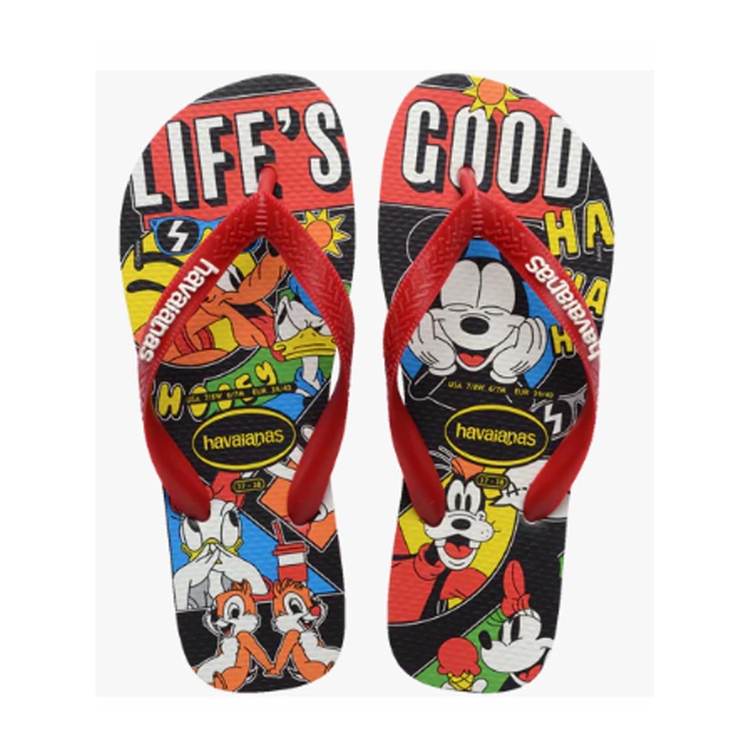 Chinelo Havaianas Feminino Top Disney Classics Branco Chinelo Havaianas Feminino Top Disney Classics Branco