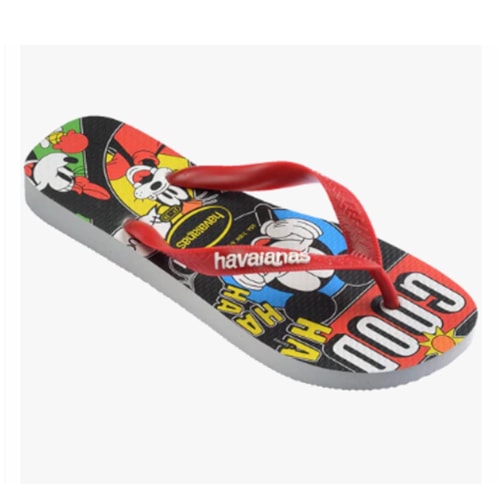 Detalhe - Chinelo Havaianas Feminino Top Disney Classics Branco