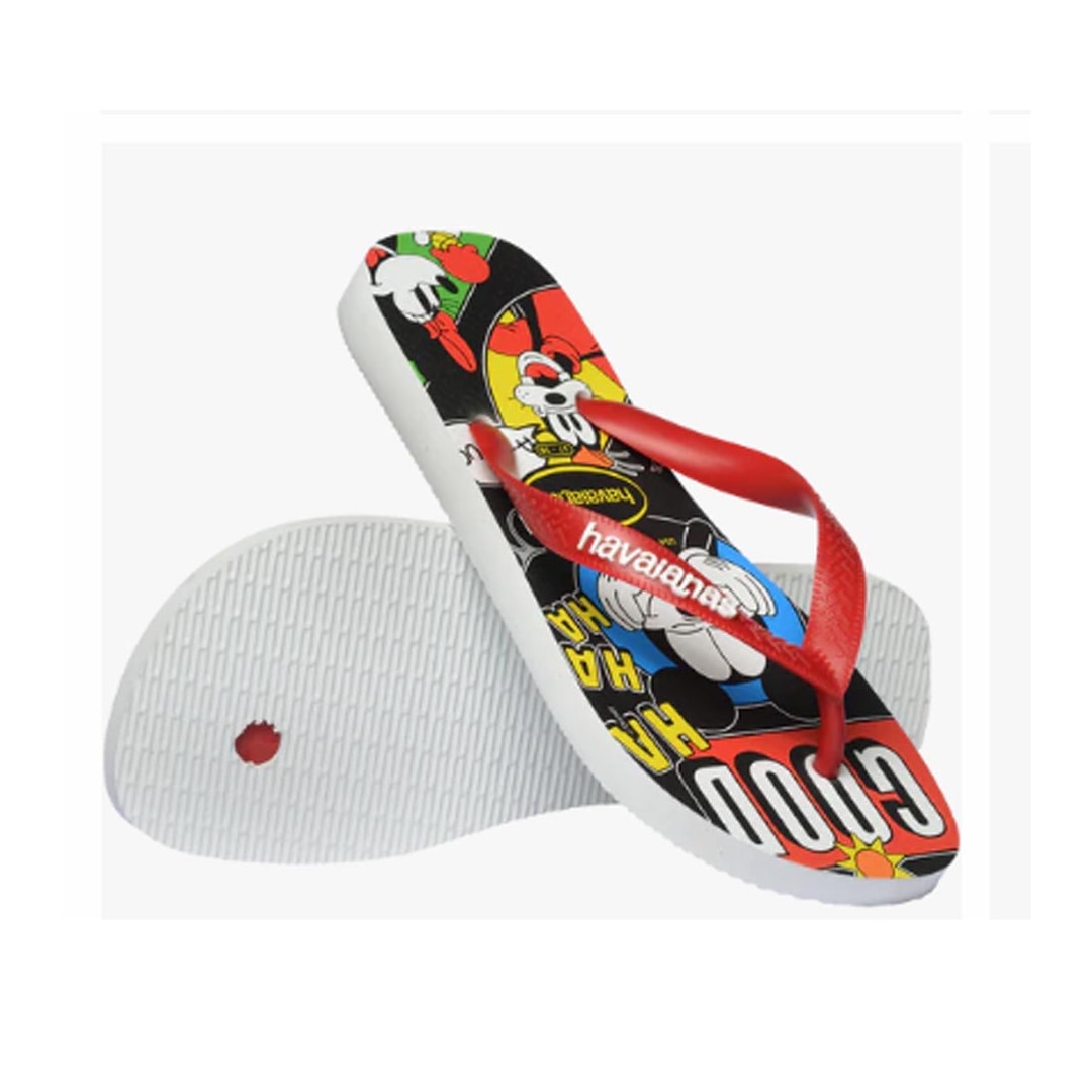 Chinelo Havaianas Feminino Top Disney Classics Branco Chinelo Havaianas Feminino Top Disney Classics Branco