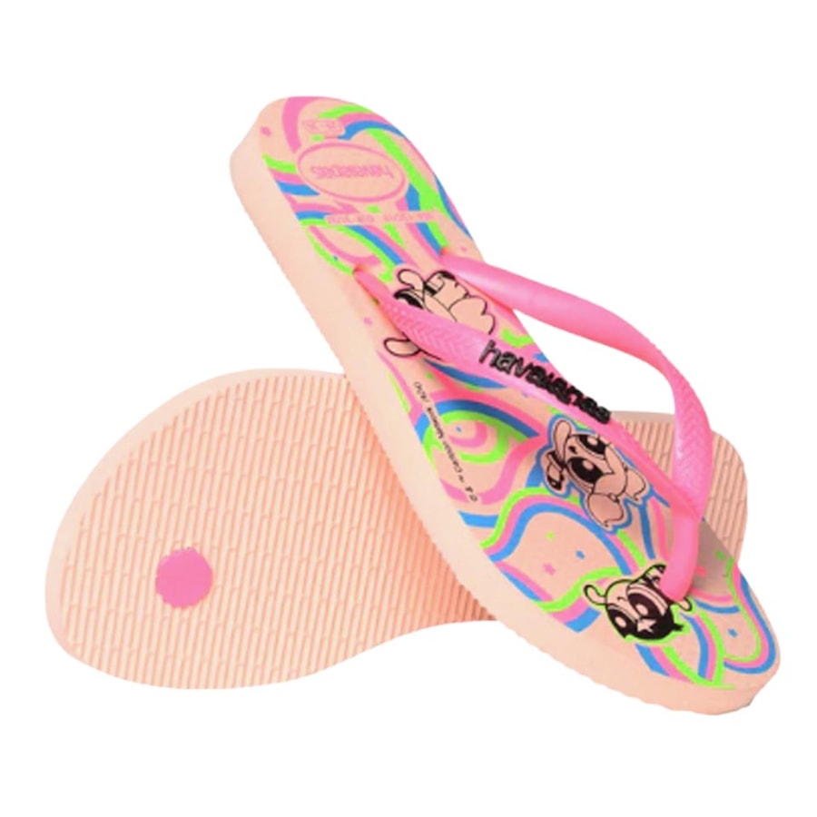Chinelo Havaianas Infantil As Meninas Super Poderosas Rosa