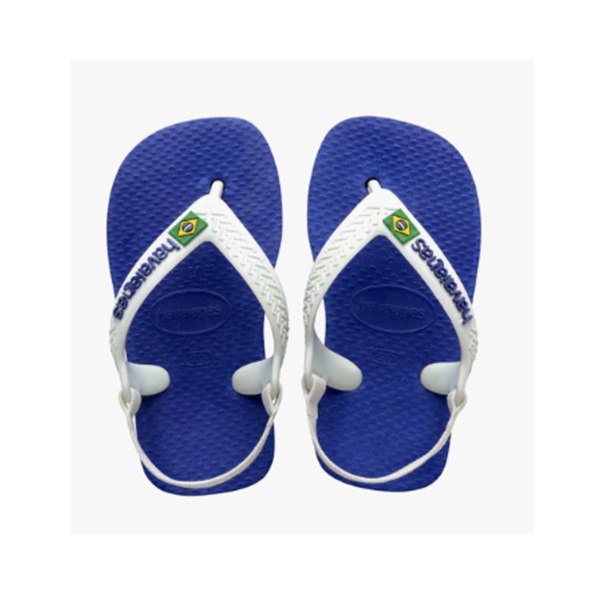 Chinelo Havaianas Infantil De Dedo Brasil Logo Baby Azul Naval Chinelo Havaianas Infantil De Dedo Brasil Logo Baby Azul Naval