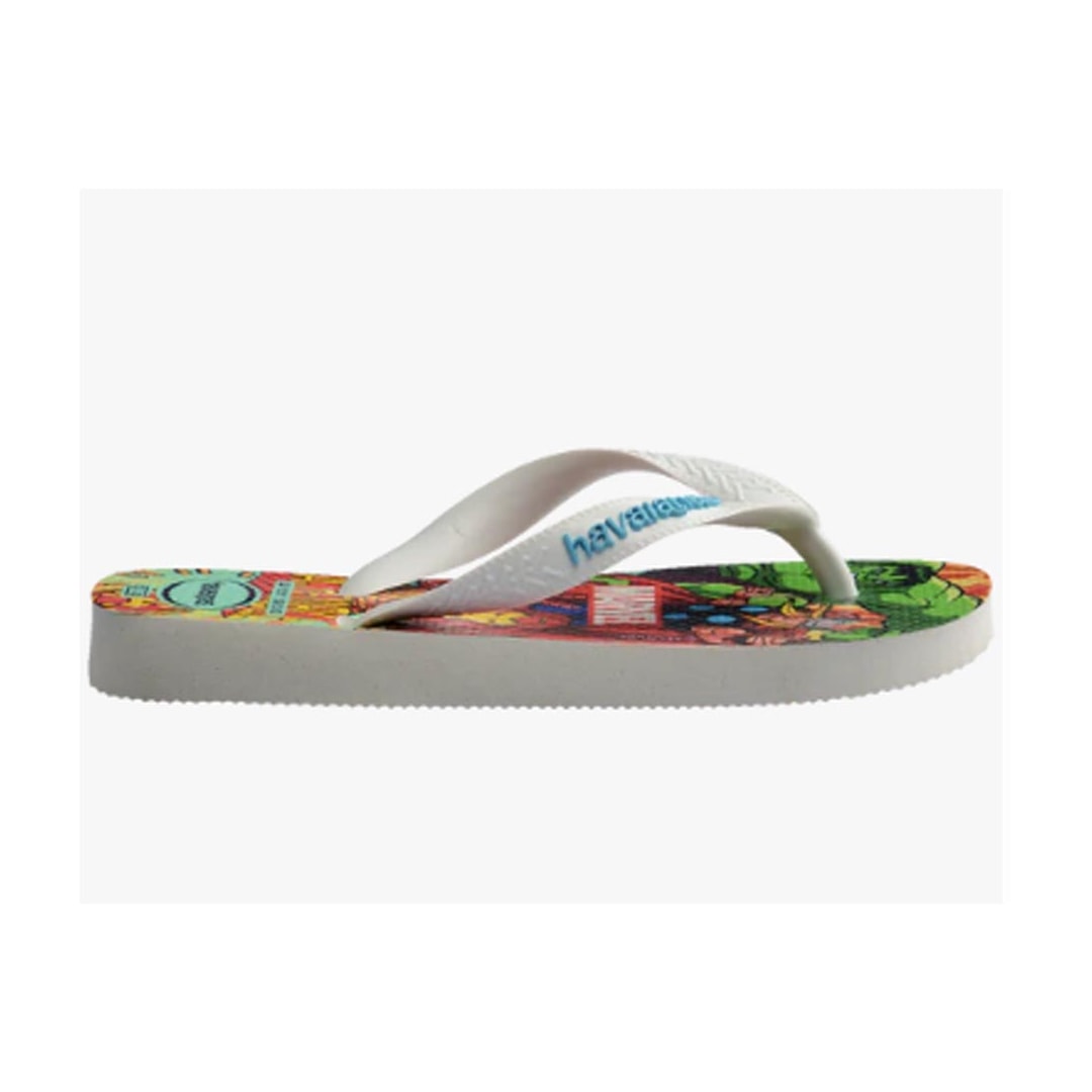 Chinelo Havaianas Kids Dedo Top Marvel Ii Vermelho Rubi