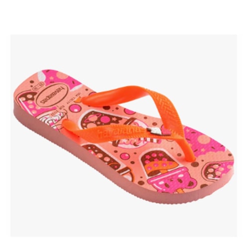 Detalhe - Chinelo Havaianas Kids Fantasy Blossom