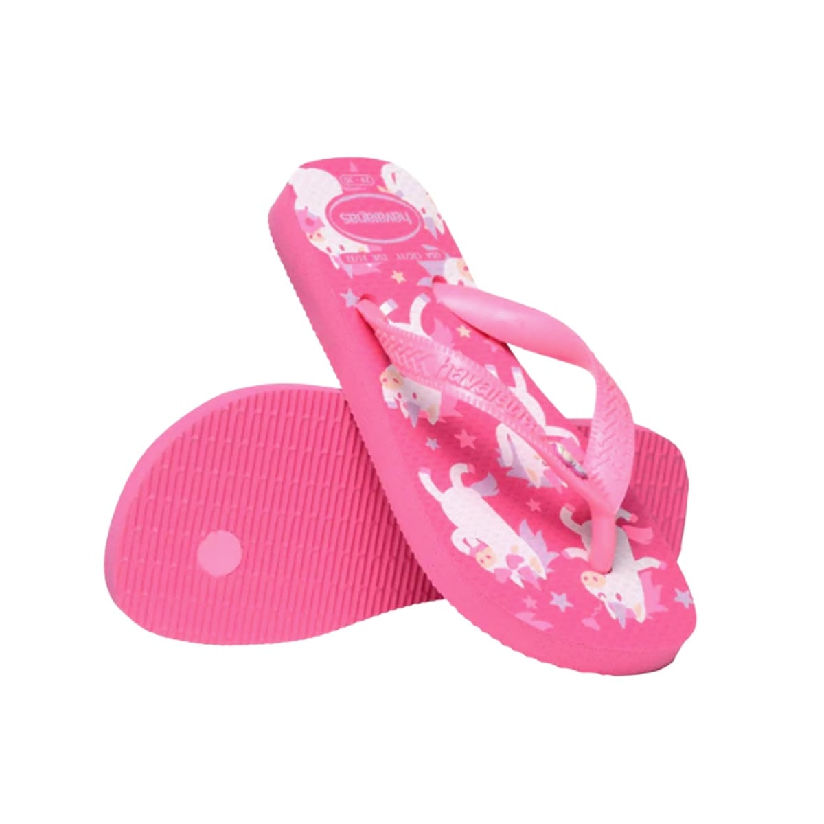 Chinelo Havaianas Kids Fantasy Rosa Flux Chinelo Havaianas Kids Fantasy Rosa Flux