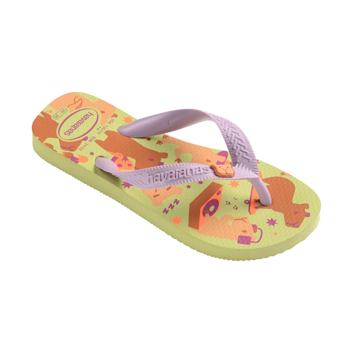 Chinelo Havaianas Kids Fantasy Verde Matcha Chinelo Havaianas Kids Fantasy Verde Matcha