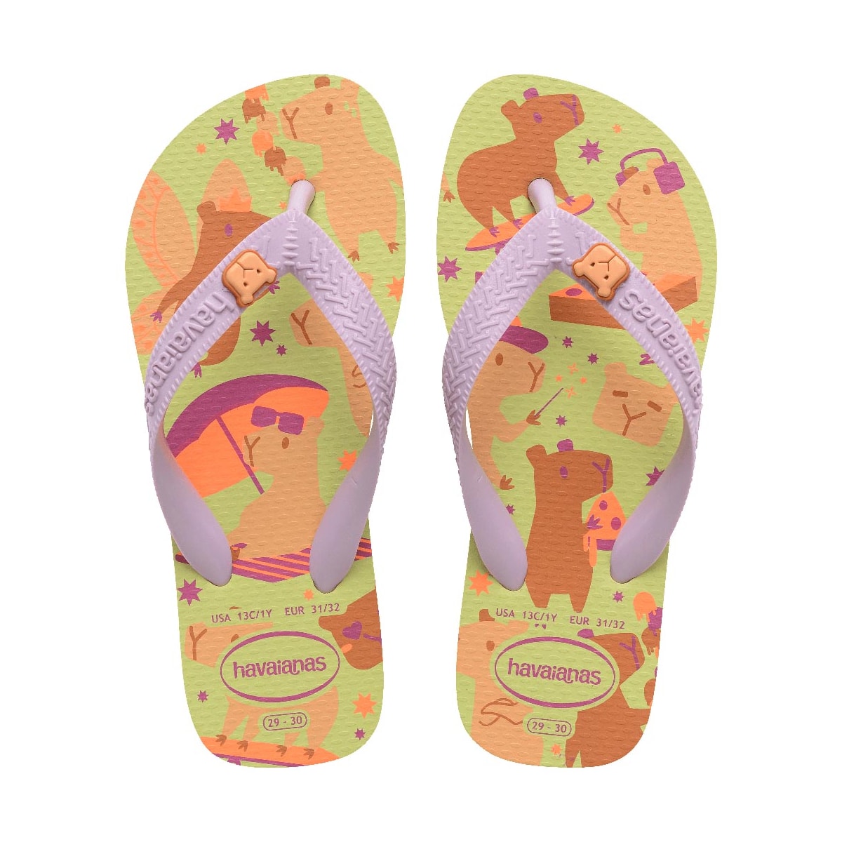 Chinelo Havaianas Kids Fantasy Verde Matcha Chinelo Havaianas Kids Fantasy Verde Matcha