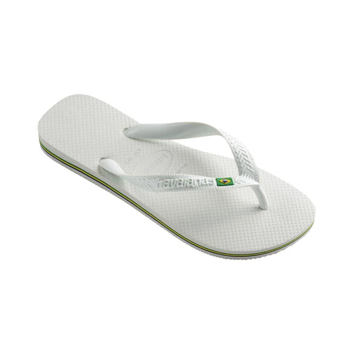Chinelo Havaianas Masculino Brasil Branco Chinelo Havaianas Masculino Brasil Branco