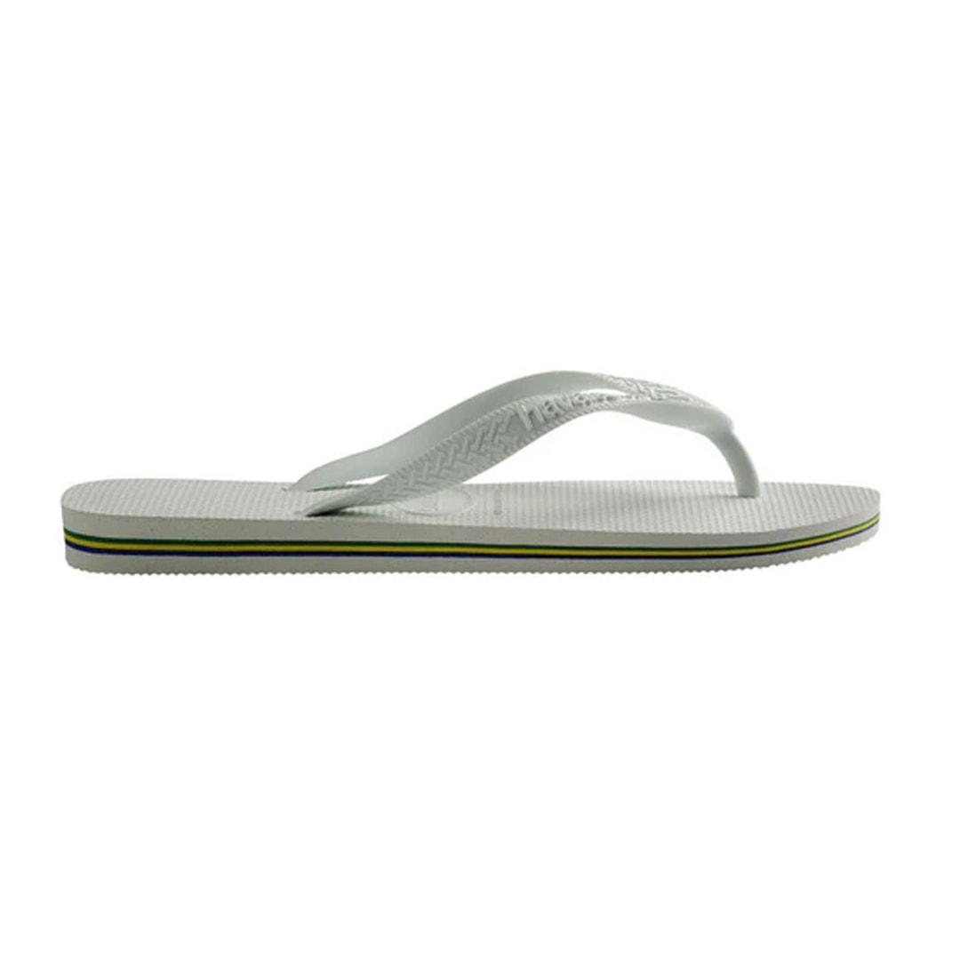 Chinelo Havaianas Masculino Brasil Branco Chinelo Havaianas Masculino Brasil Branco