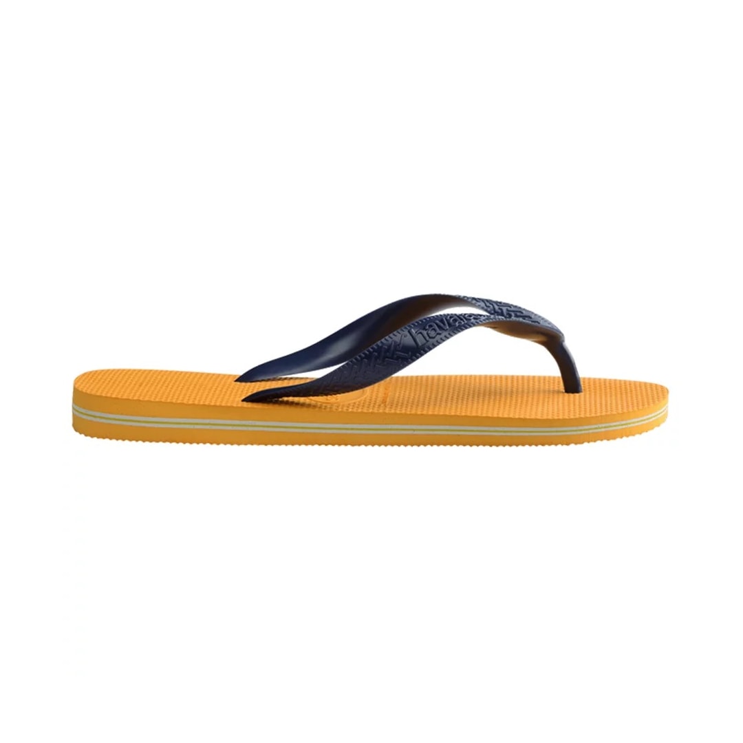 Chinelo Havaianas Masculino Brasil Laranja Citrus