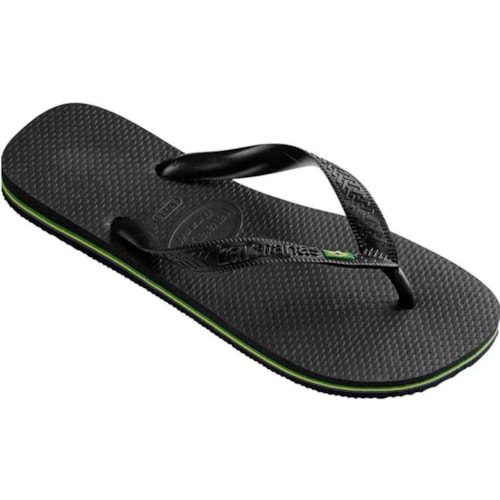 Chinelo Havaianas Masculino Brasil Preto