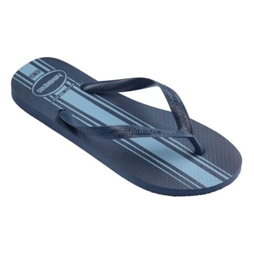 Detalhe - Chinelo Havaianas Masculino Color Essential Azul Indigo