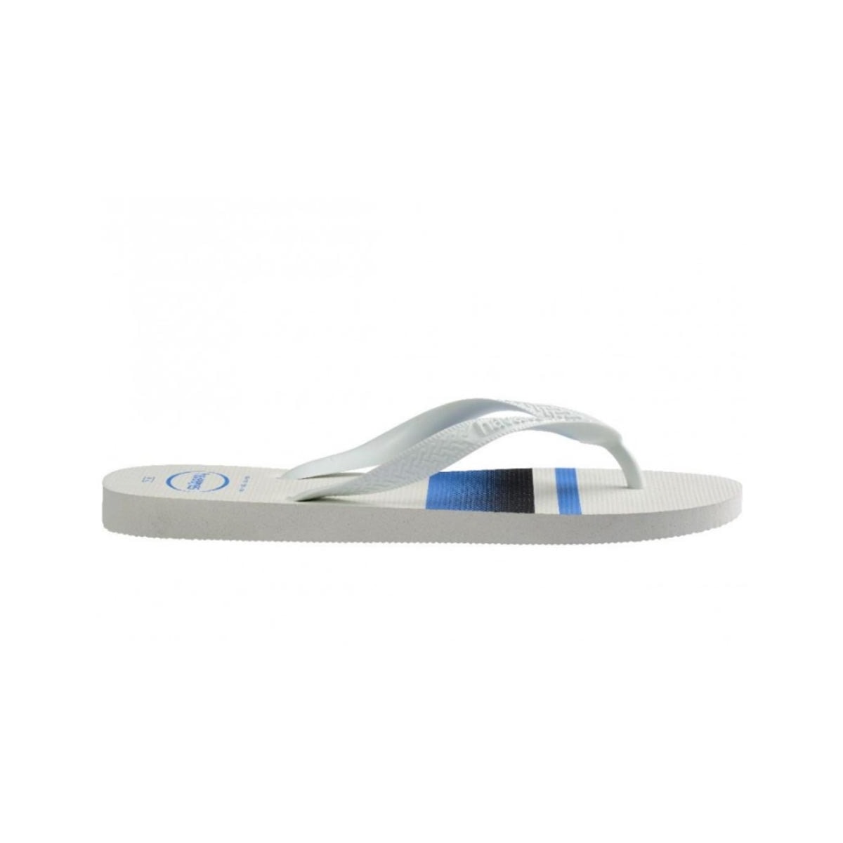 Chinelo Havaianas Masculino Top Basic Branco/Azul Chinelo Havaianas Masculino Top Basic Branco/Azul