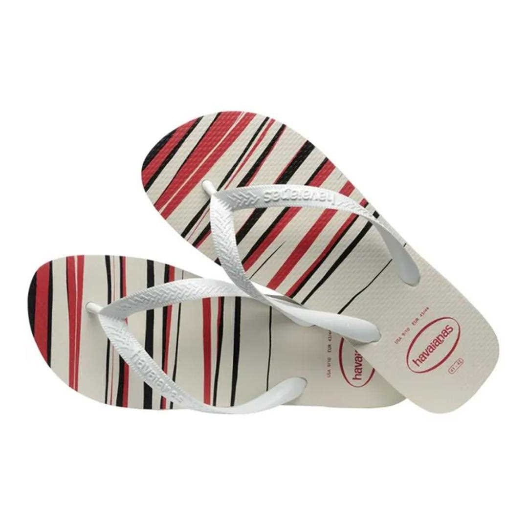 Chinelo Havaianas Masculino Top Basic Branco/Branco/Branco