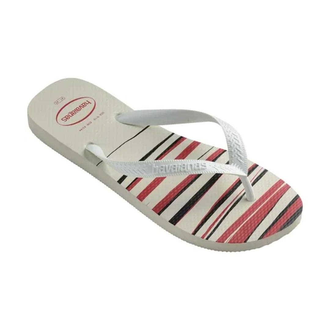 Chinelo Havaianas Masculino Top Basic Branco/Branco/Branco