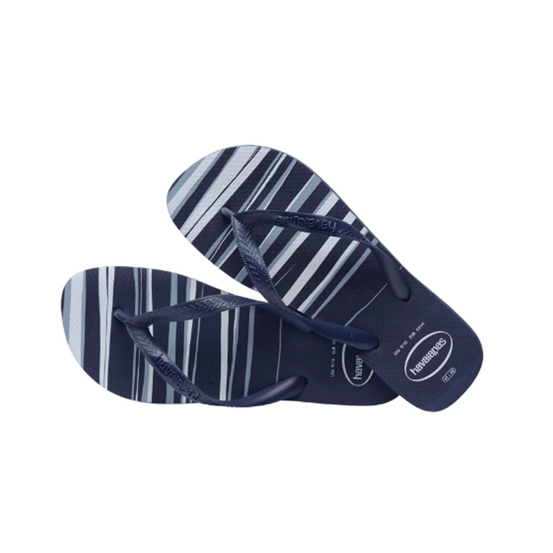 Chinelo Havaianas Masculino Top Basic Marinho/Marinho/Bran Chinelo Havaianas Masculino Top Basic Marinho/Marinho/Bran