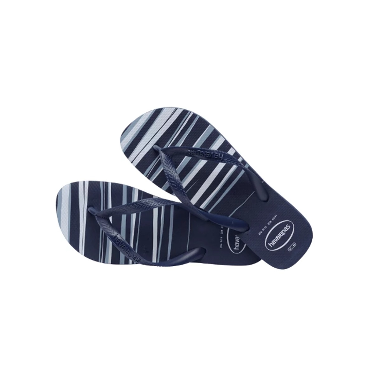 Chinelo Havaianas Masculino Top Basic Marinho/Marinho/Bran Chinelo Havaianas Masculino Top Basic Marinho/Marinho/Bran