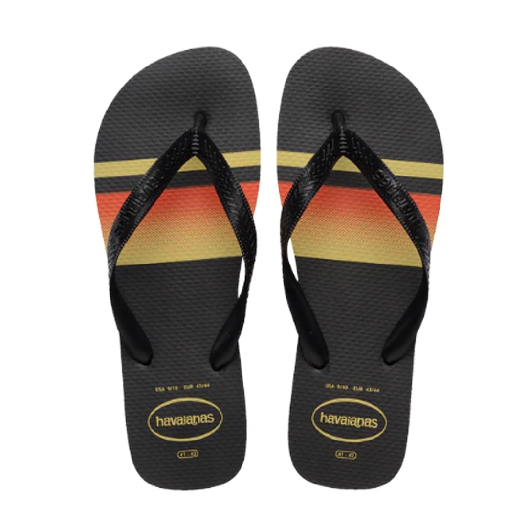 Chinelo Havaianas Masculino Top Basic Preto/Coral