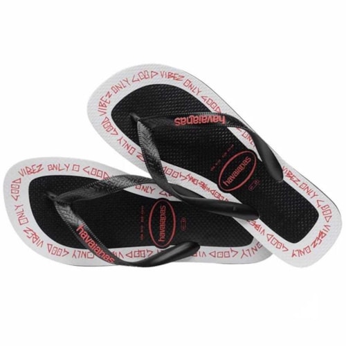 Chinelo Havaianas Masculino Top Goodvibez Preto