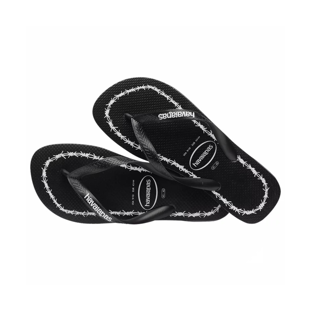 Chinelo Havaianas Masculino Top Goodvibez Preto/Branco