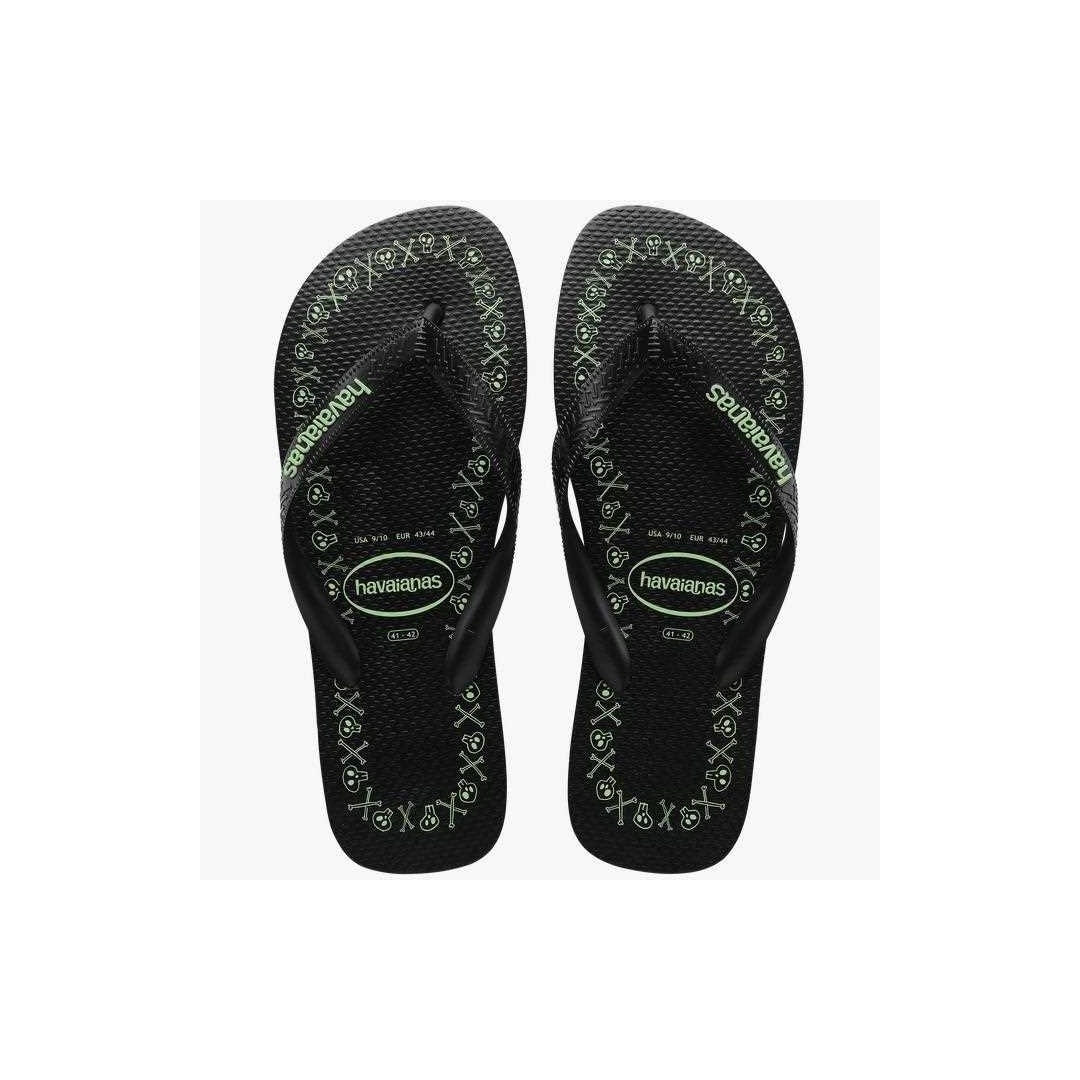 Chinelo Havaianas Masculino Top Goodvibez Preto/Preto