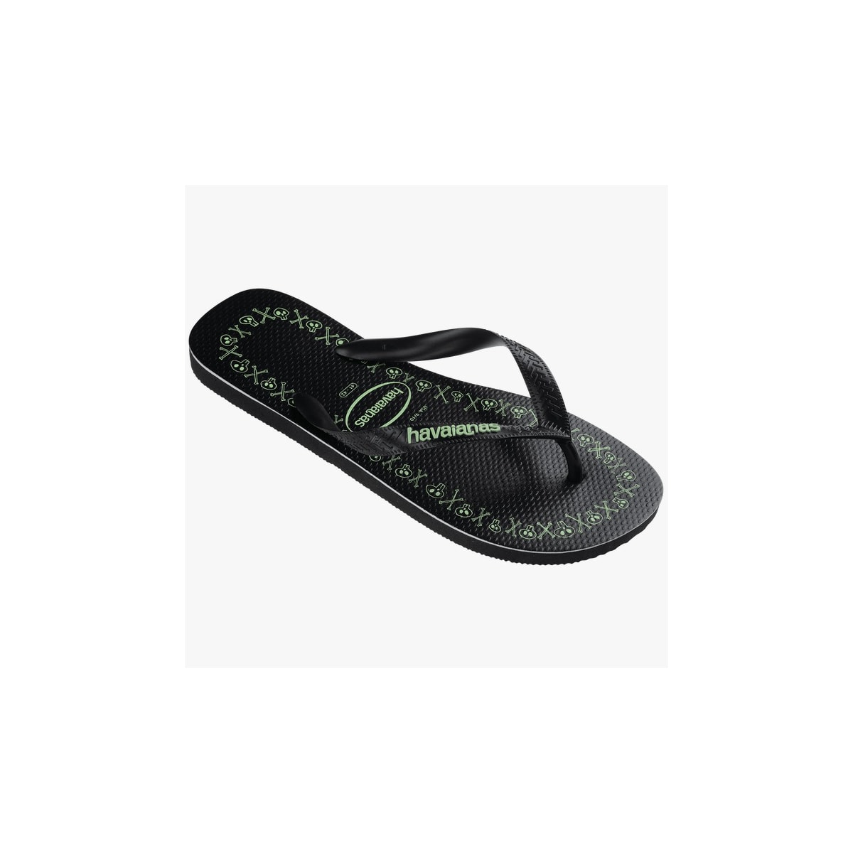 Chinelo Havaianas Masculino Top Goodvibez Preto/Preto Chinelo Havaianas Masculino Top Goodvibez Preto/Preto