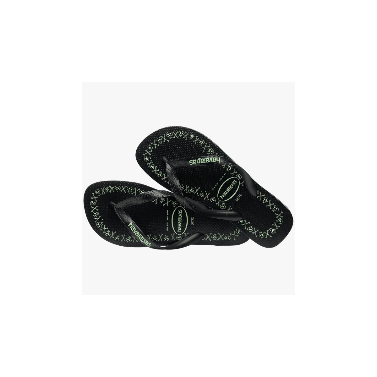 Chinelo Havaianas Masculino Top Goodvibez Preto/Preto Chinelo Havaianas Masculino Top Goodvibez Preto/Preto