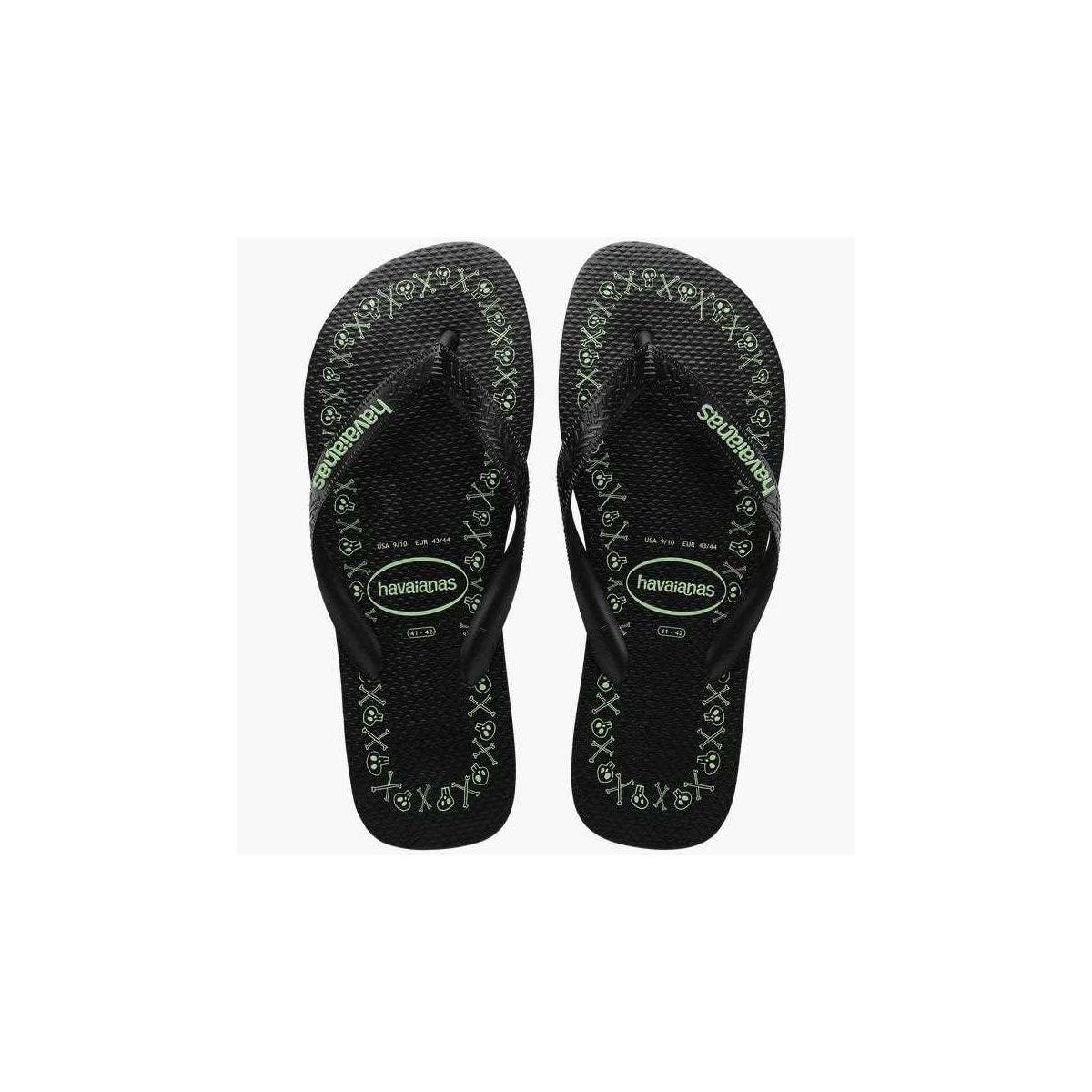 Chinelo Havaianas Masculino Top Goodvibez Preto/Preto Chinelo Havaianas Masculino Top Goodvibez Preto/Preto