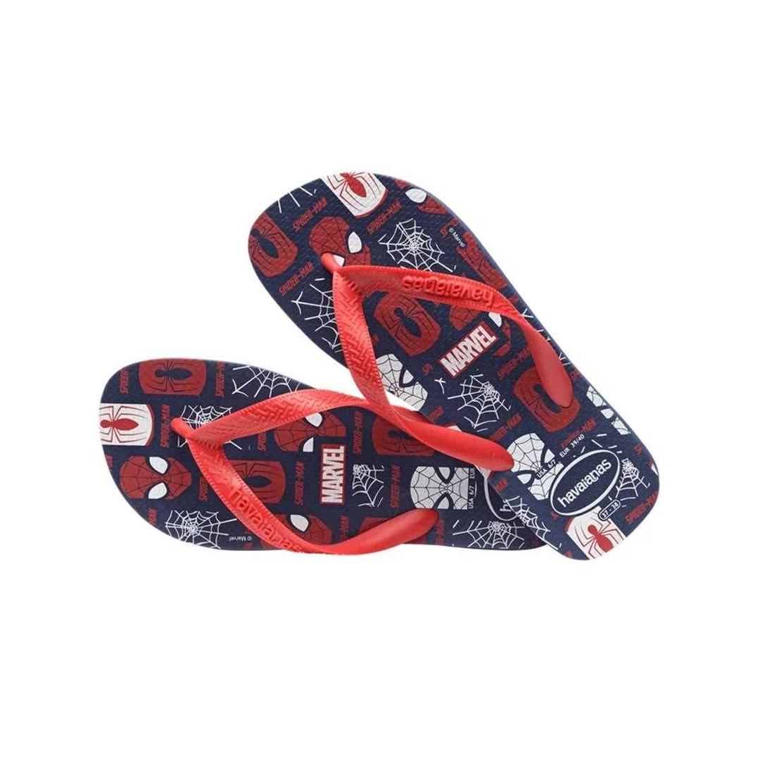 Chinelo Havaianas Masculino Top Marvel Logomania Marinho