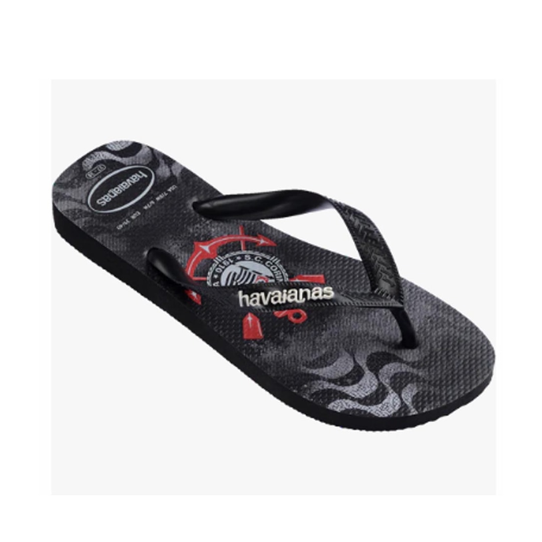 Chinelo Havaianas Masculino Top Times Corinthians Preto Chinelo Havaianas Masculino Top Times Corinthians Preto