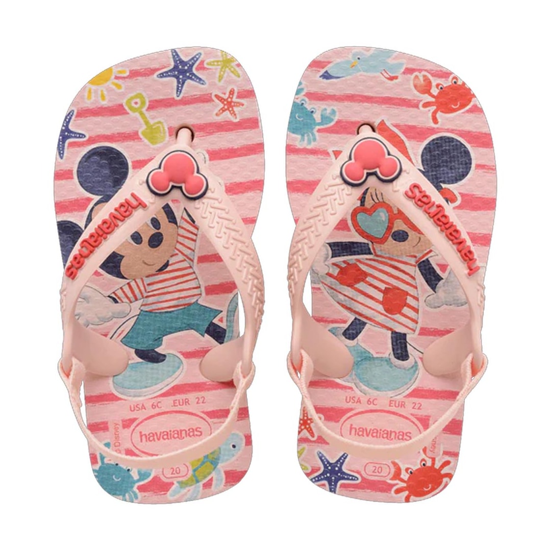 Chinelo Havaianas New Baby Disney Classics Rosa Chinelo Havaianas New Baby Disney Classics Rosa