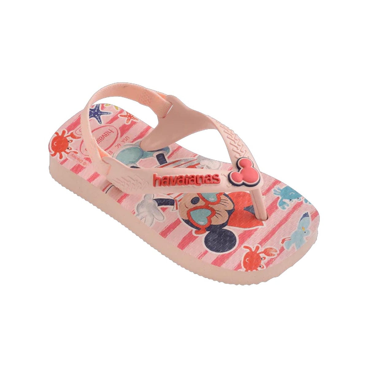 Chinelo Havaianas New Baby Disney Classics Rosa Chinelo Havaianas New Baby Disney Classics Rosa