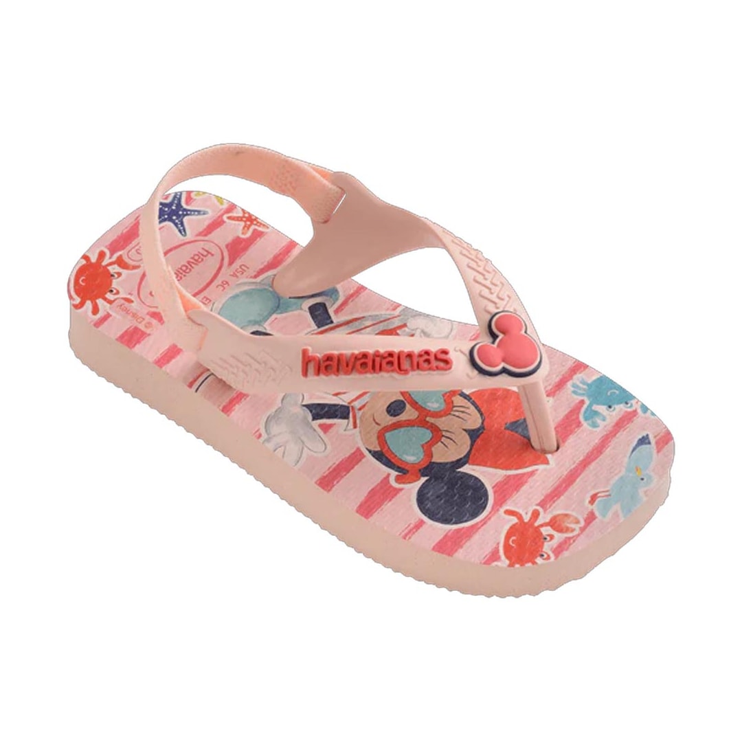 Chinelo Havaianas New Baby Disney Classics Rosa