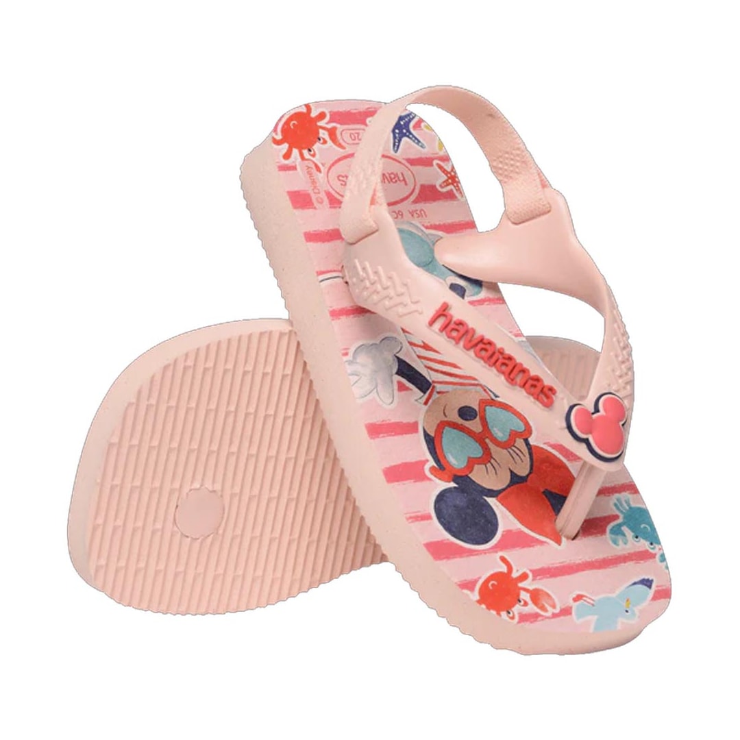 Chinelo Havaianas New Baby Disney Classics Rosa
