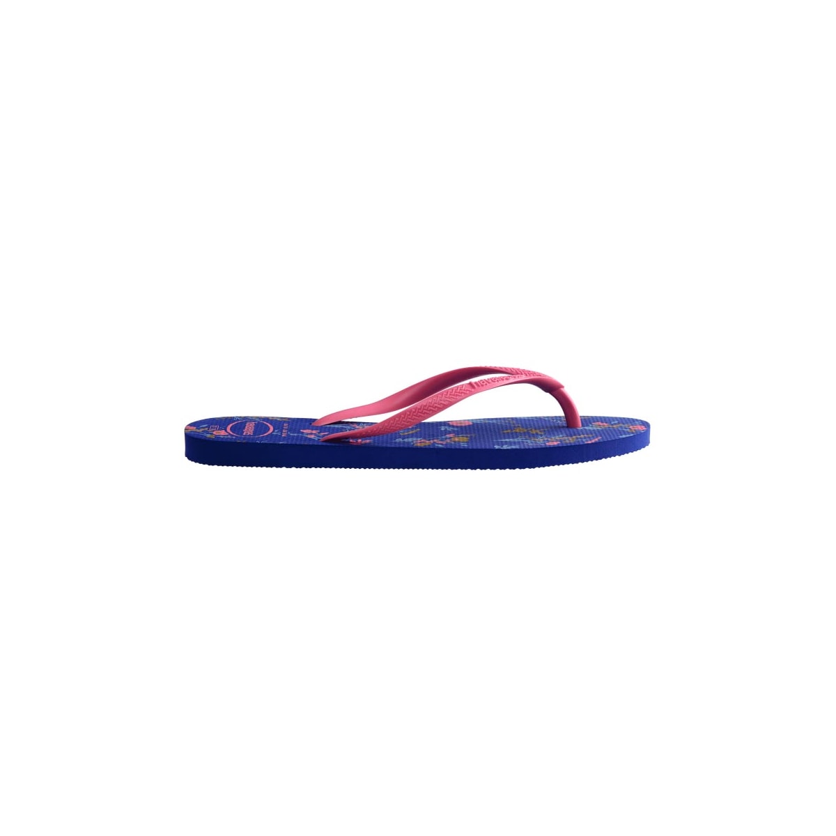 Chinelo Havaianas Sandália Slim Romance Azul Naval Chinelo Havaianas Sandália Slim Romance Azul Naval