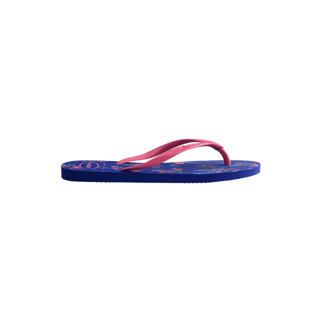 Chinelo Havaianas Sandália Slim Romance Azul Naval