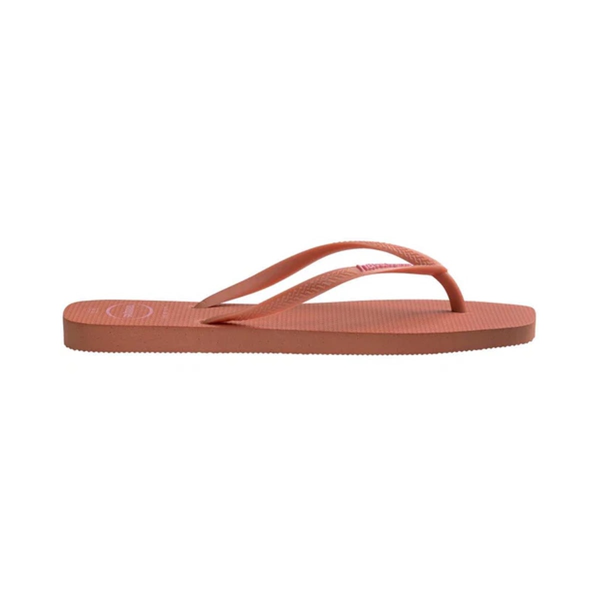 Chinelo Havaianas Slim Logo Popup Square Rosa Clay Chinelo Havaianas Slim Logo Popup Square Rosa Clay