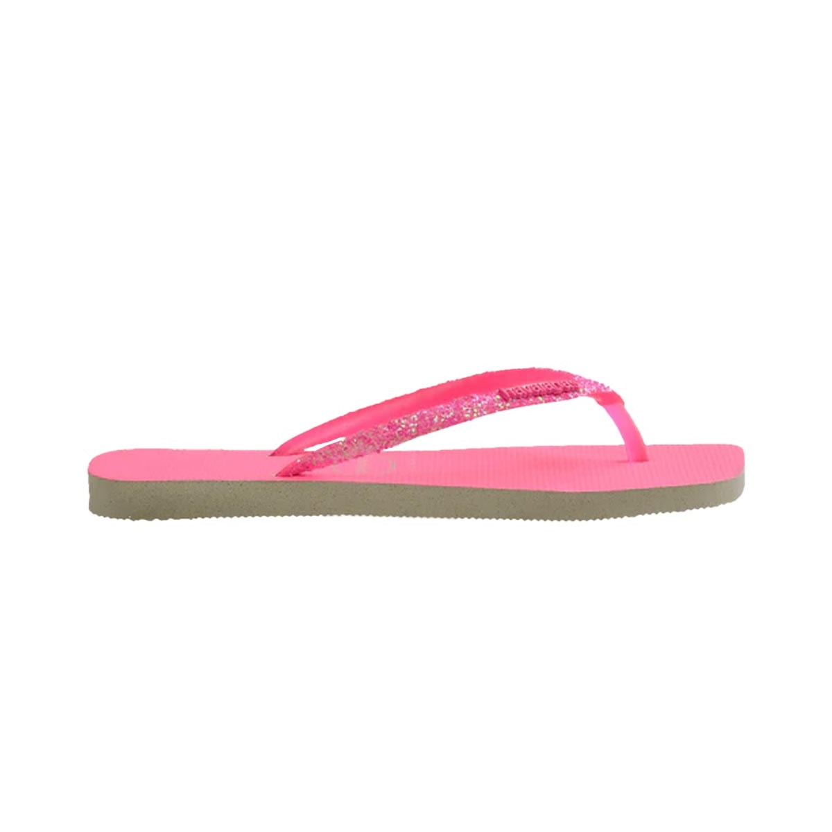 Chinelo Havaianas Slim Square Glitter Neon Pink Neon Chinelo Havaianas Slim Square Glitter Neon Pink Neon