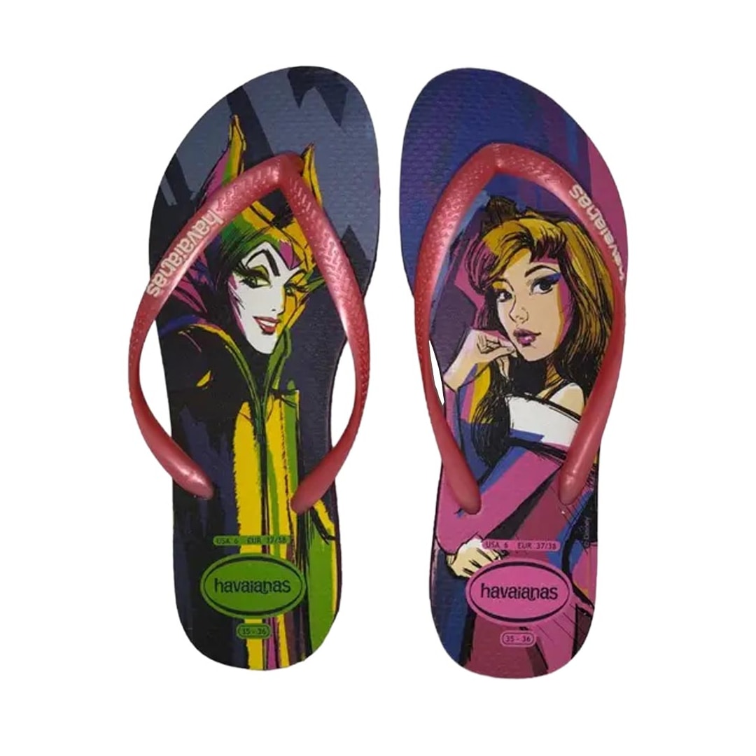 Chinelo Havaianas Slim Villains Berinjela