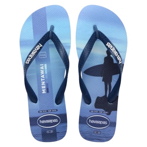 Chinelo Havaianas Surfer I Azul Lavanda