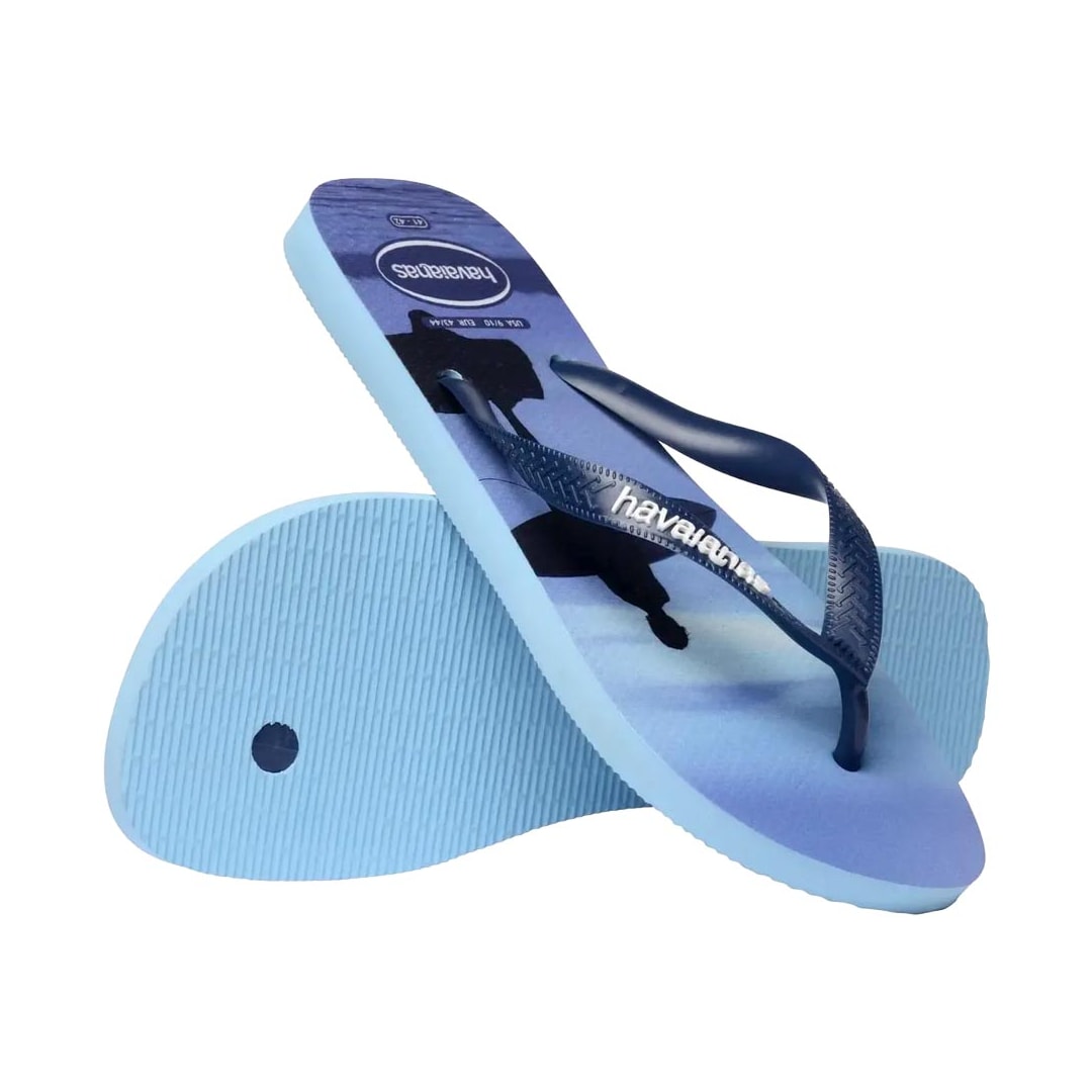 Chinelo Havaianas Surfer I Azul Lavanda