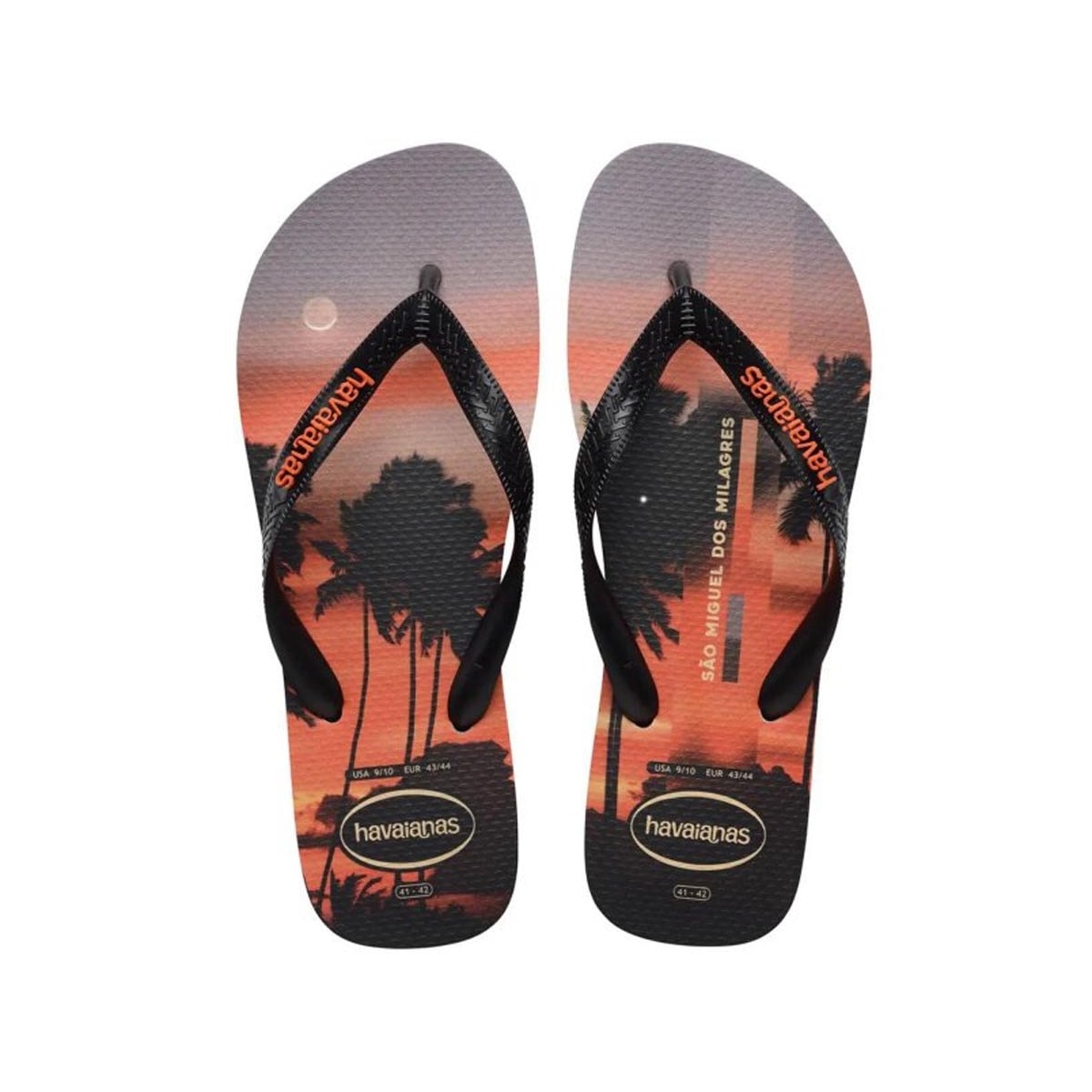 Chinelo Havaianas Surfer I Cinza Aço