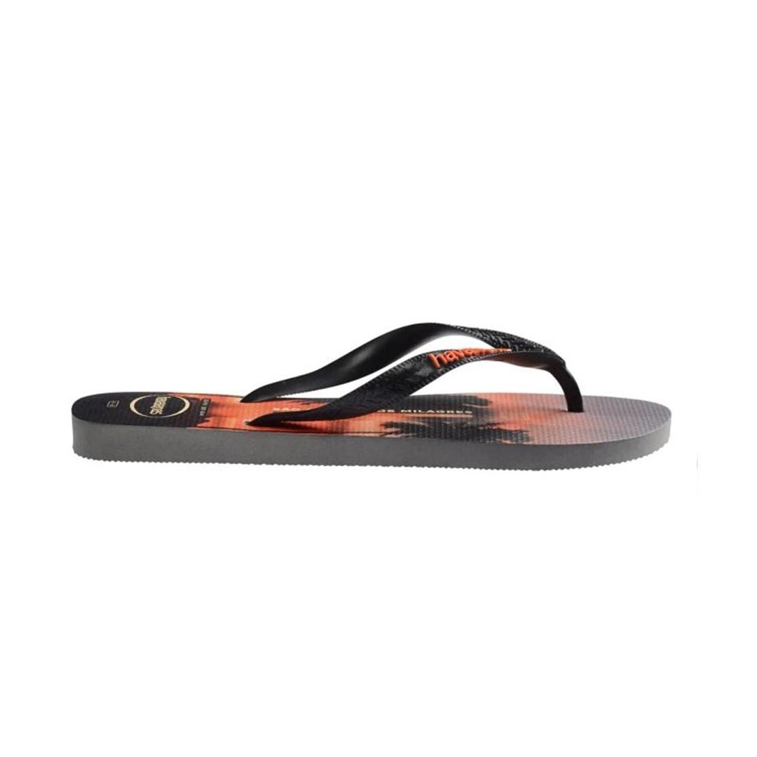 Chinelo Havaianas Surfer I Cinza Aço