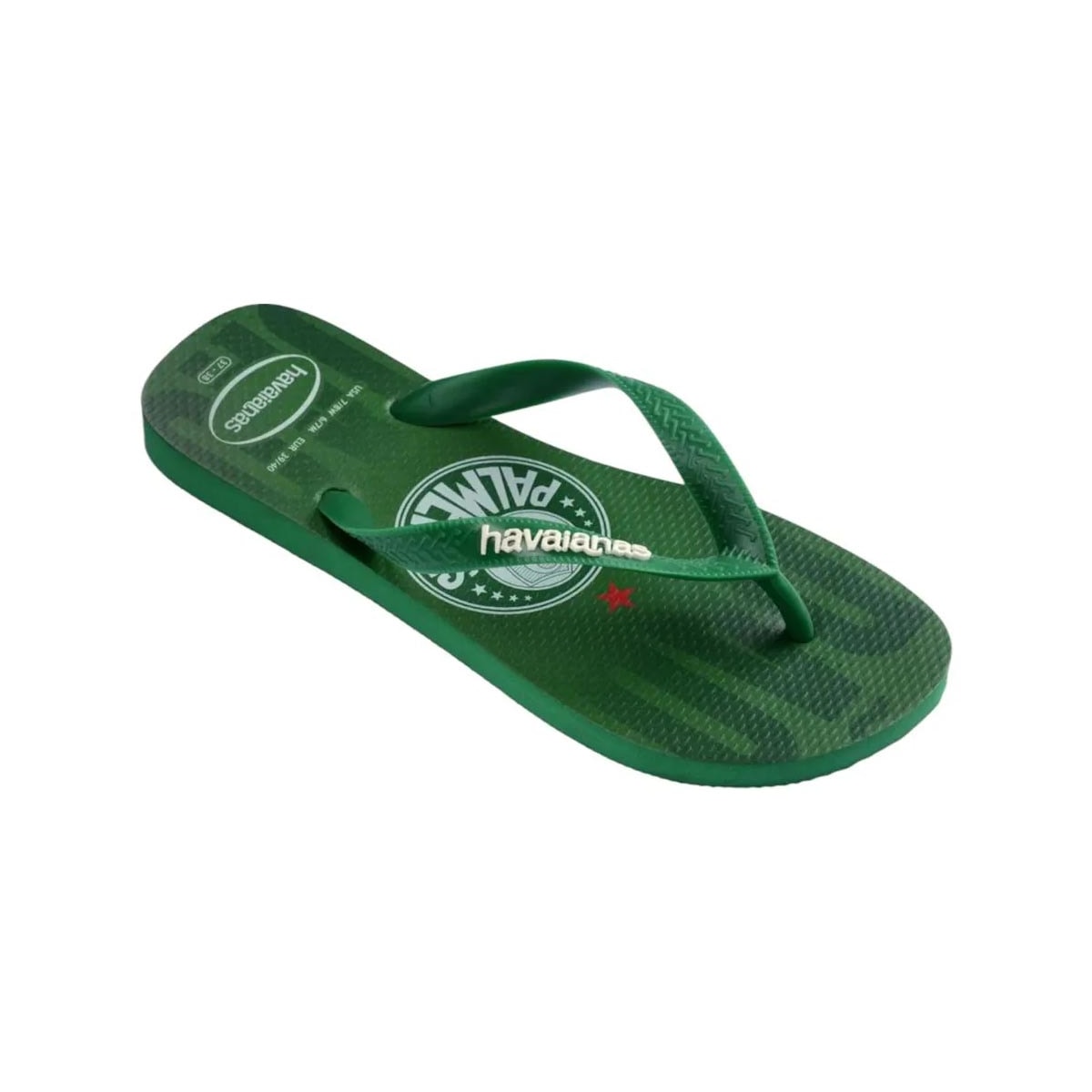 Chinelo Havaianas Times Palmeiras Verde Patria