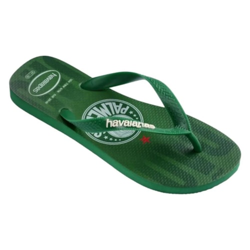 Detalhe - Chinelo Havaianas Times Palmeiras Verde Patria