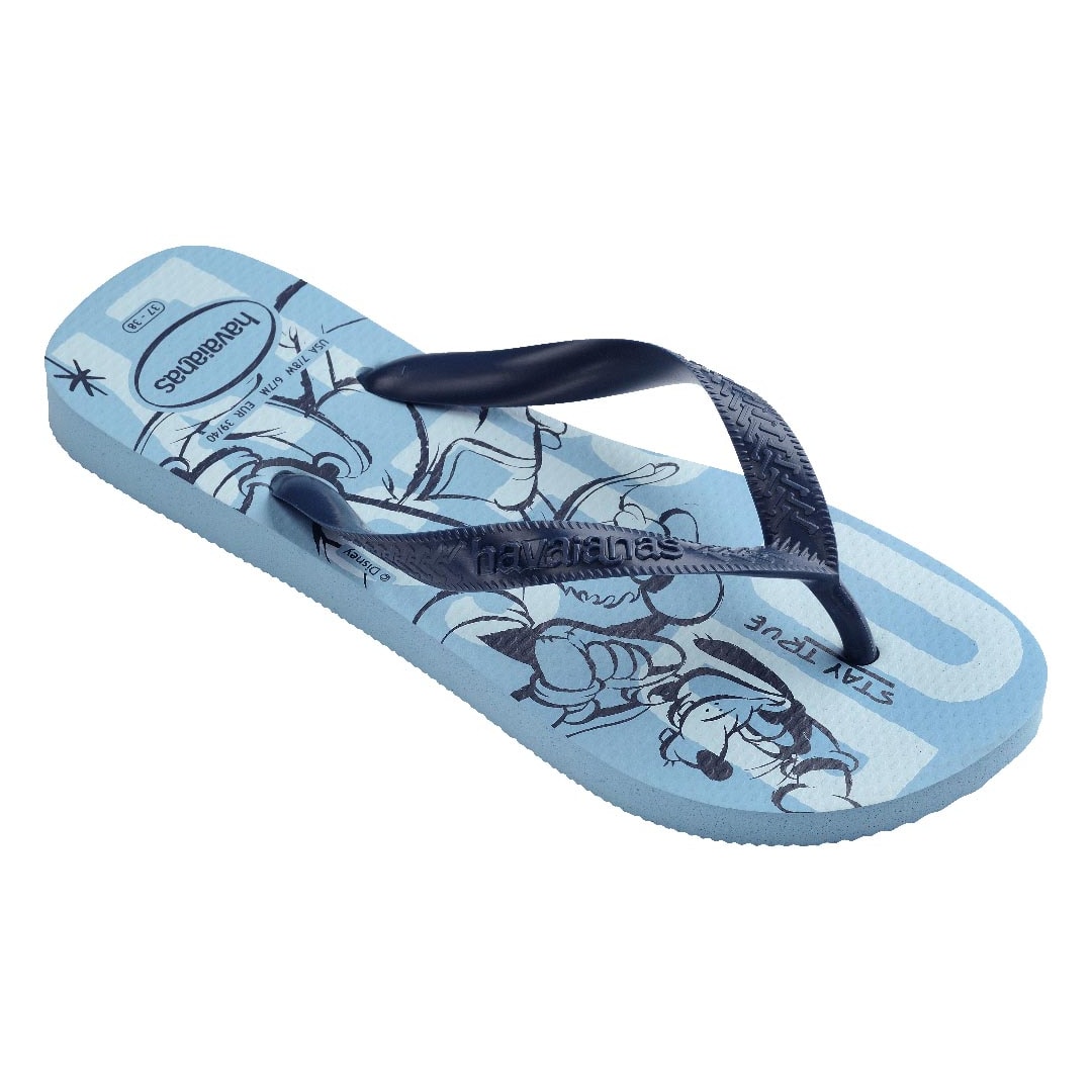 Chinelo Havaianas Top Disney Azul Lavanda Chinelo Havaianas Top Disney Azul Lavanda