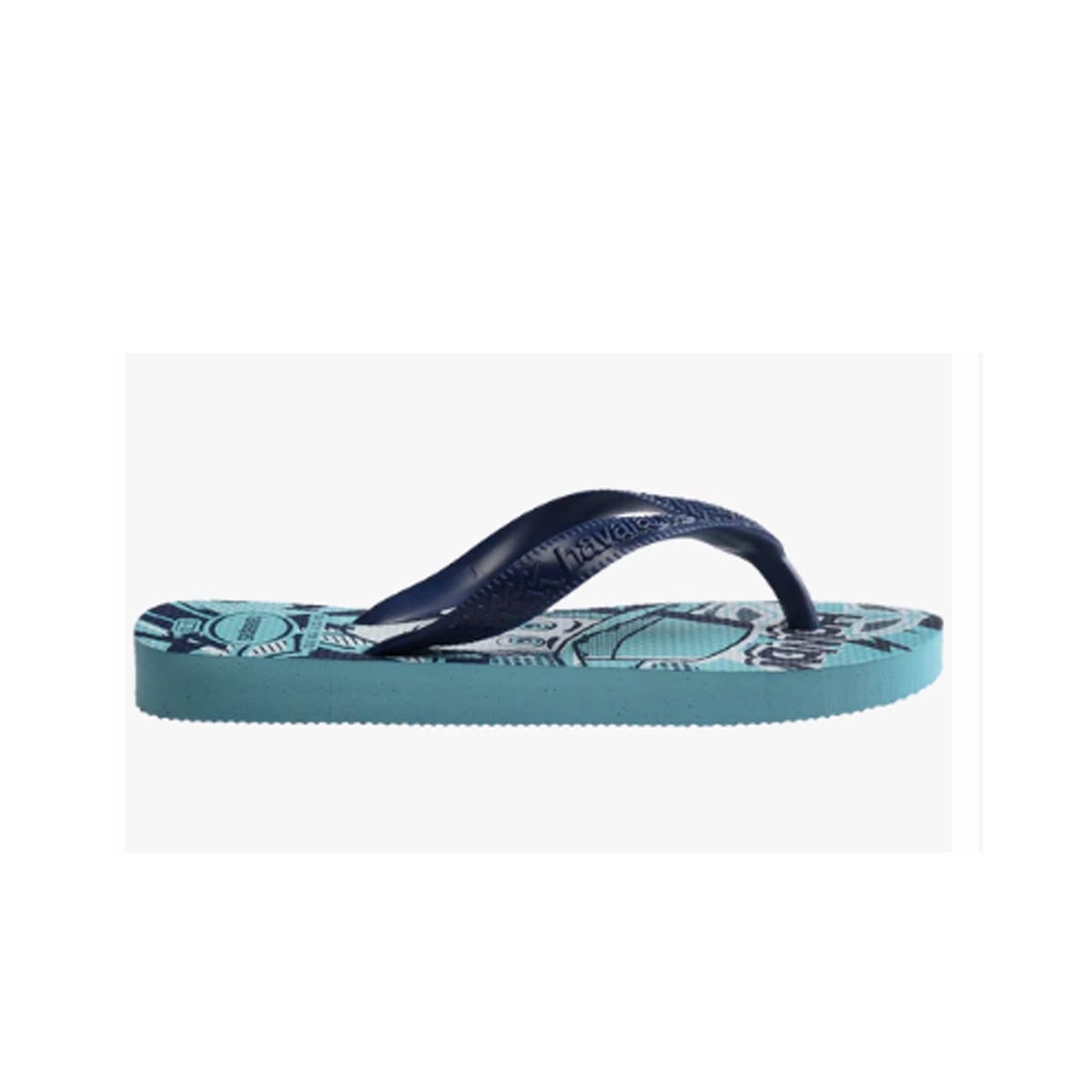 Chinelo Havaianas Top Disney Infantil Azul