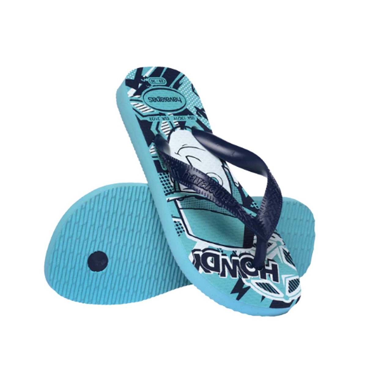 Chinelo Havaianas Top Disney Infantil Azul