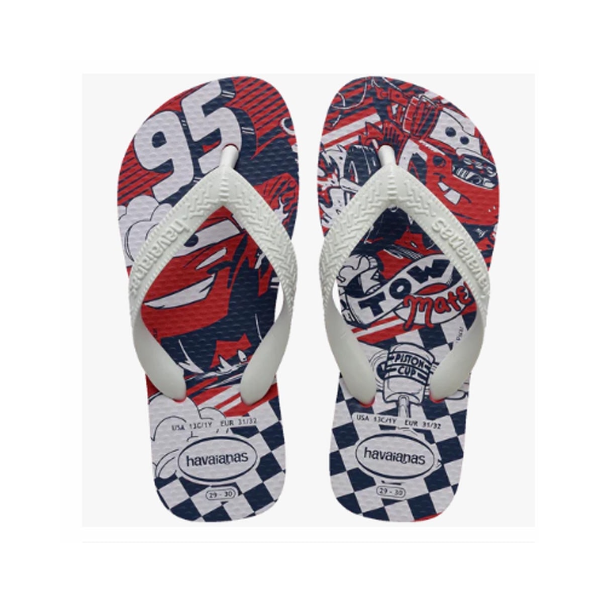 Chinelo Havaianas Top Disney Infantil Vermelho