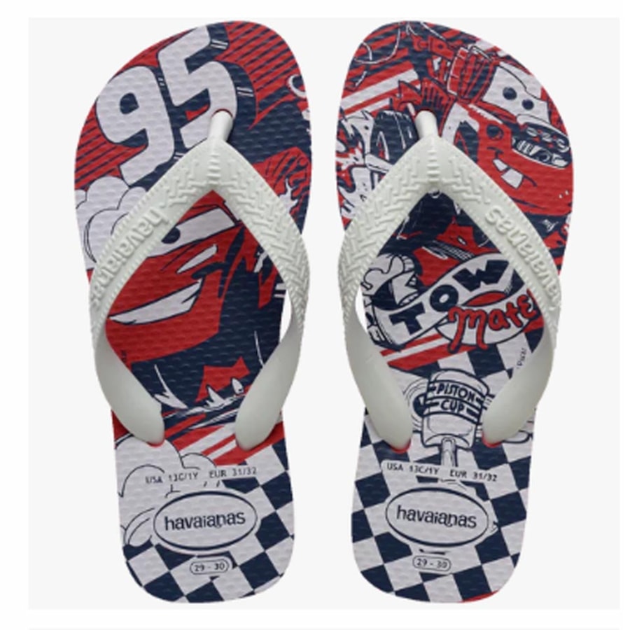 Chinelo Havaianas Top Disney Infantil Vermelho