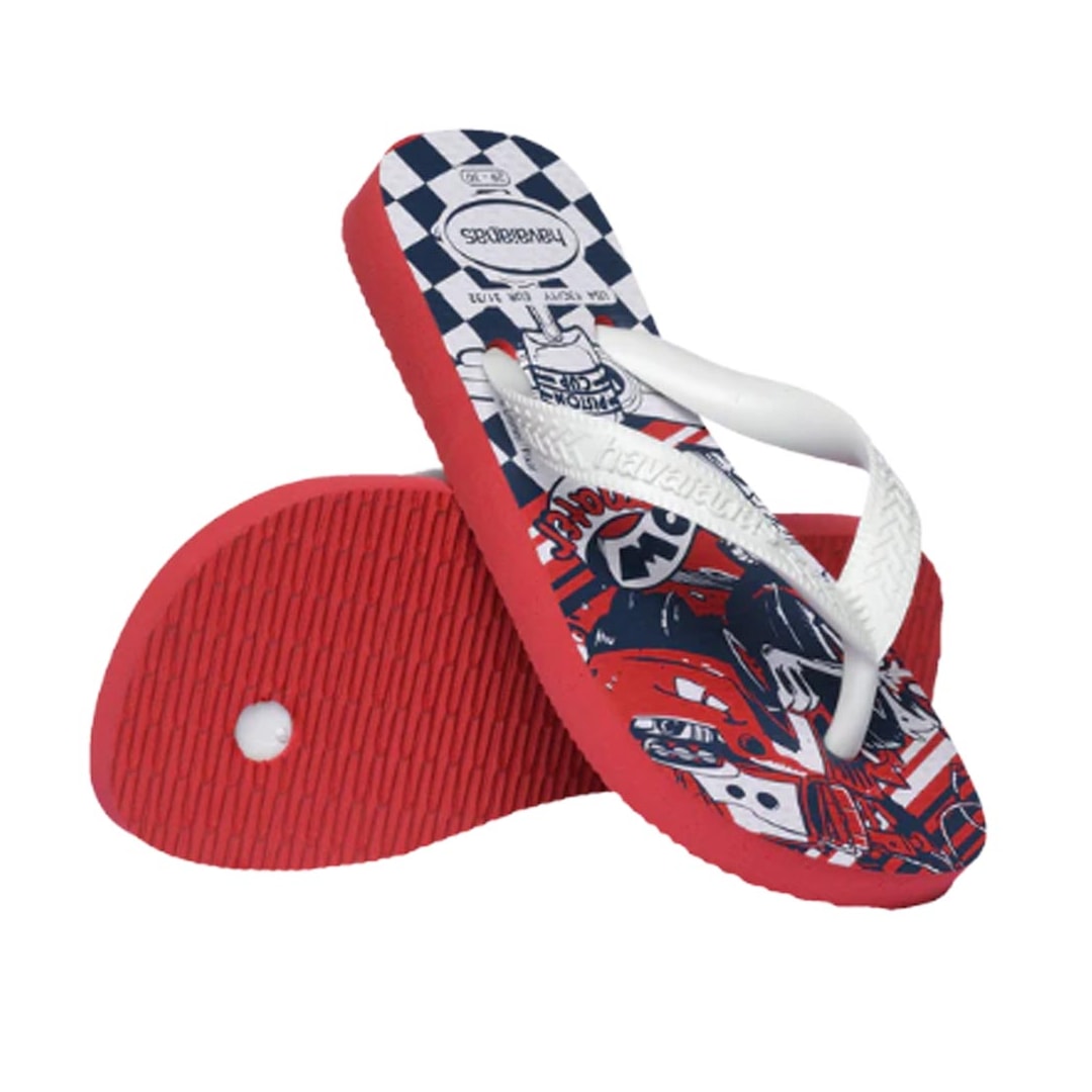 Chinelo Havaianas Top Disney Infantil Vermelho